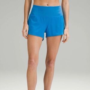 NWT Lululemon Speed Up High-Rise Short 4” Lined – Poolside – Size 4